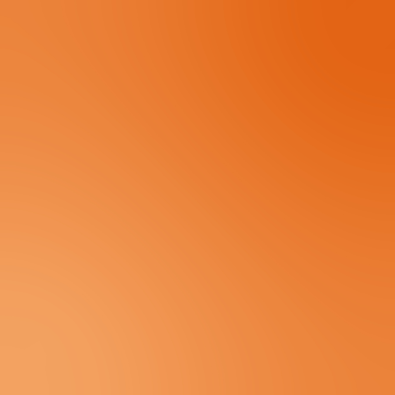 Orange Gradient Background